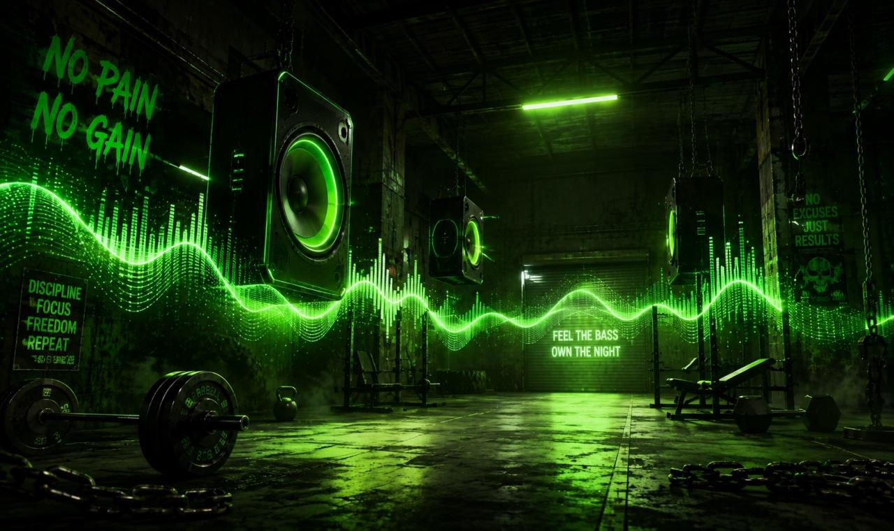 Designing Aggressive Trap and Hip-Hop Beats for Fitness Reels